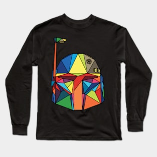 Boba Fett x Mandalorian Geometric Long Sleeve T-Shirt